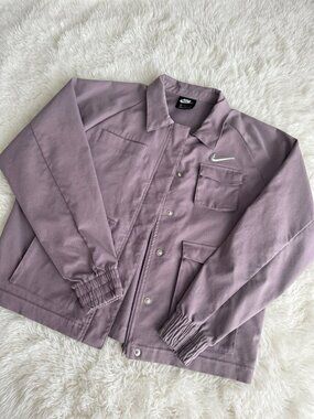 Nike Women's Purple and Pink Coat